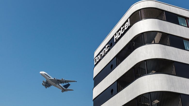 <b>Dorint Airport-Hotel Zurich Exterior</b>. Images powered by <a href="https://iceportal.shijigroup.com/" title="IcePortal" target="_blank">IcePortal</a>.