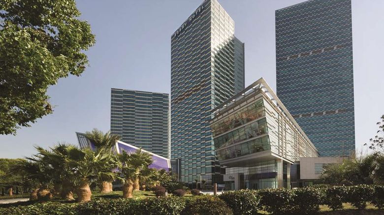 <b>Kerry Hotel Pudong Exterior</b>. Images powered by <a href="https://iceportal.shijigroup.com/" title="IcePortal" target="_blank">IcePortal</a>.