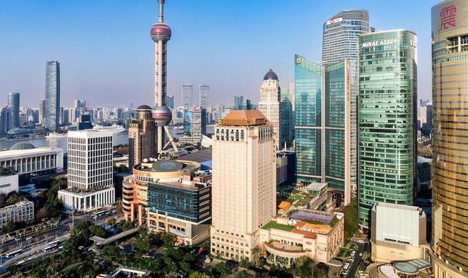 Pudong Shangri-La Hotel Exterior