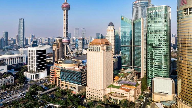 Pudong Shangri-La Hotel Exterior