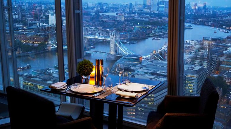 <b>Shangri-La The Shard, London Restaurant</b>. Images powered by <a href="https://iceportal.shijigroup.com/" title="IcePortal" target="_blank">IcePortal</a>.