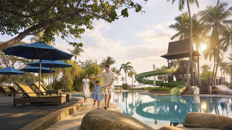 Shangri-La's Rasa Ria Resort Pool