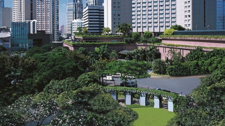 Makati Shangri-La Hotel Exterior