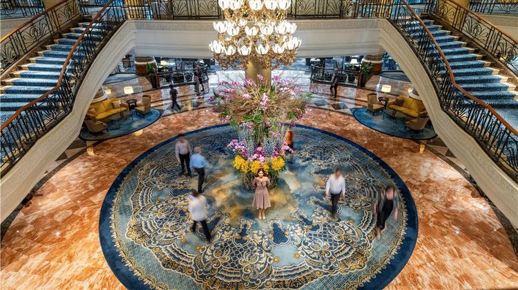Makati Shangri-La Hotel Lobby