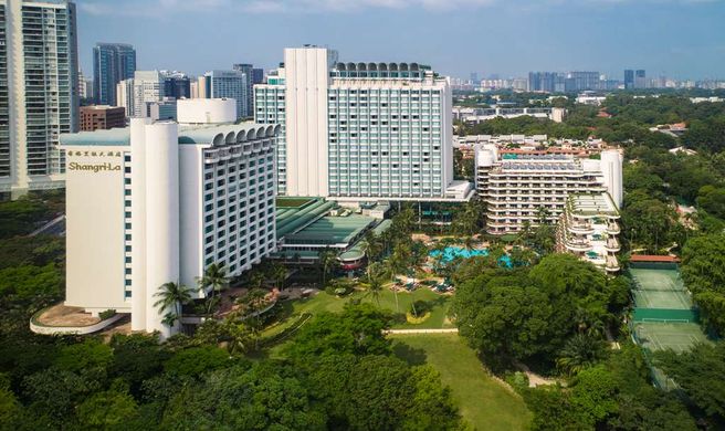 Shangri-La Hotel, Singapore Exterior