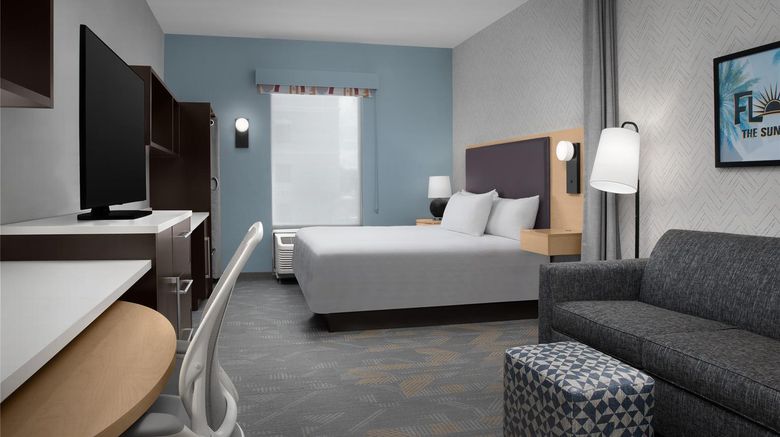 <b>Home2 Suites by Hilton Lake City Room</b>. Images powered by <a href="https://iceportal.shijigroup.com/" title="IcePortal" target="_blank">IcePortal</a>.