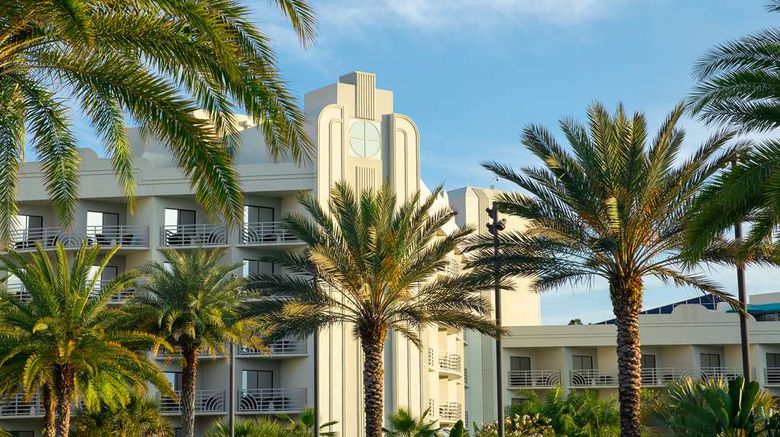 Hilton Orlando Buena Vista Palace Exterior. Images powered by <a href="https://iceportal.shijigroup.com" target="_blank" rel="noopener">Ice Portal</a>.