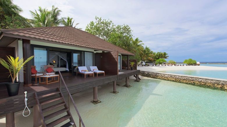 <b>Lily Beach Resort Exterior</b>. Images powered by <a href=https://www.travelagewest.com/Hotels/Male-Maldives/