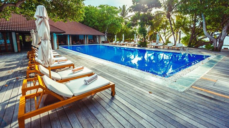 <b>Lily Beach Resort Pool</b>. Images powered by <a href=https://www.travelagewest.com/Hotels/Male-Maldives/