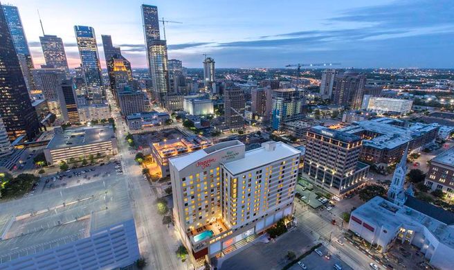 Homewood Suites Houston Downtown Exterior