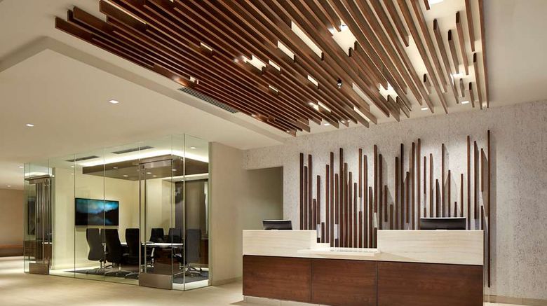 <b>Homewood Suites San Diego Mission Valley Lobby</b>. Images powered by <a href="https://iceportal.shijigroup.com/" title="IcePortal" target="_blank">IcePortal</a>.