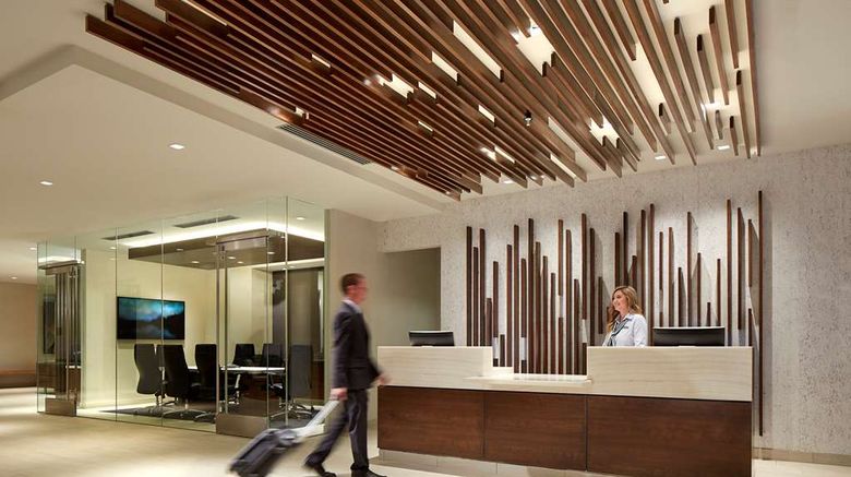 <b>Homewood Suites San Diego Mission Valley Lobby</b>. Images powered by <a href="https://iceportal.shijigroup.com/" title="IcePortal" target="_blank">IcePortal</a>.