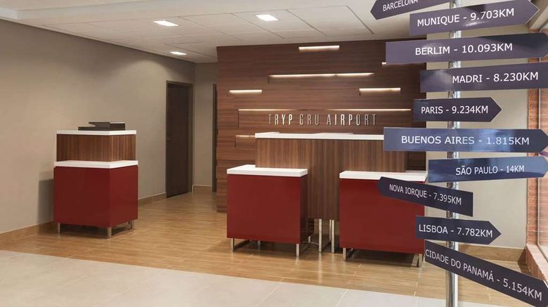 <b>Tryp by Wyndham Sao Paulo Guarulhos Arpt Lobby</b>. Images powered by <a href="https://iceportal.shijigroup.com/" title="IcePortal" target="_blank">IcePortal</a>.