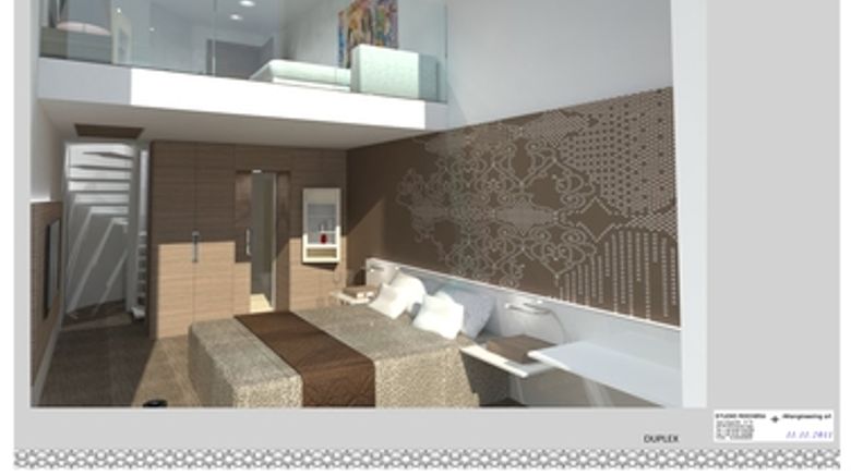 <b>Kenzi Sidi Maarouf Hotel Room</b>. Images powered by <a href="https://iceportal.shijigroup.com/" title="IcePortal" target="_blank">IcePortal</a>.