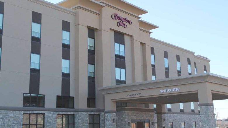 Hampton Inn Cape Girardeau I-55 East Exterior. Images powered by <a href="https://iceportal.shijigroup.com" target="_blank" rel="noopener">Ice Portal</a>.