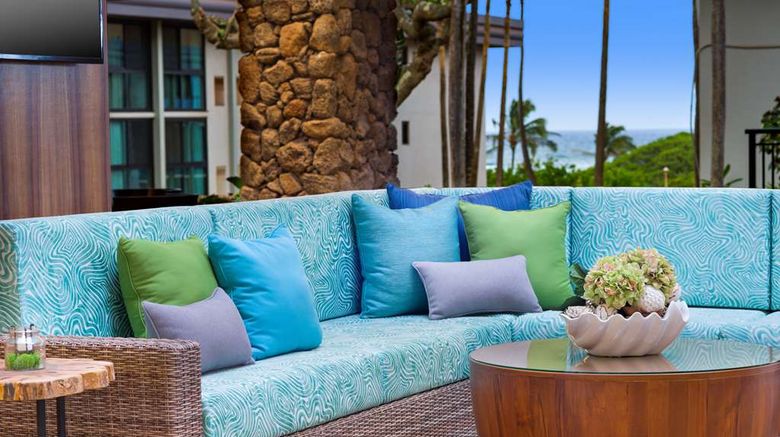 <b>Hilton Garden Inn Kauai Wailua Bay Lobby</b>. Images powered by <a href="https://iceportal.shijigroup.com/" title="IcePortal" target="_blank">IcePortal</a>.