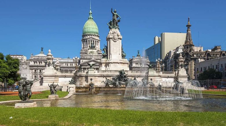 <b>NH Buenos Aires City Exterior</b>. Images powered by <a href="https://iceportal.shijigroup.com/" title="IcePortal" target="_blank">IcePortal</a>.