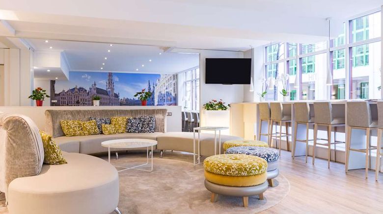 <b>NH Brussels Grand Place Arenberg Lobby</b>. Images powered by <a href="https://iceportal.shijigroup.com/" title="IcePortal" target="_blank">IcePortal</a>.