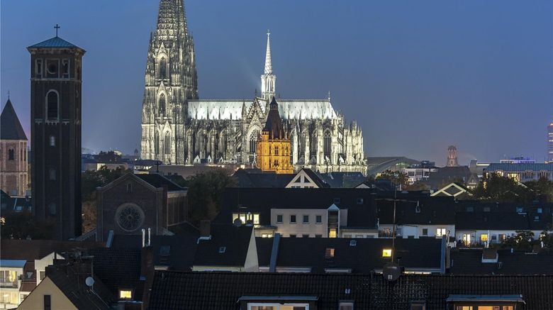 <b>NH Koeln Altstadt Exterior</b>. Images powered by <a href="https://iceportal.shijigroup.com/" title="IcePortal" target="_blank">IcePortal</a>.