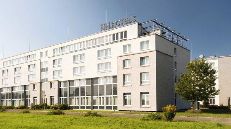 <b>NH Leipzig Messe Exterior</b>. Images powered by <a href="https://iceportal.shijigroup.com/" title="IcePortal" target="_blank">IcePortal</a>.
