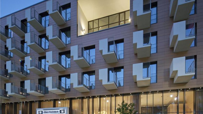 <b>NH Parma Exterior</b>. Images powered by <a href="https://iceportal.shijigroup.com/" title="IcePortal" target="_blank">IcePortal</a>.