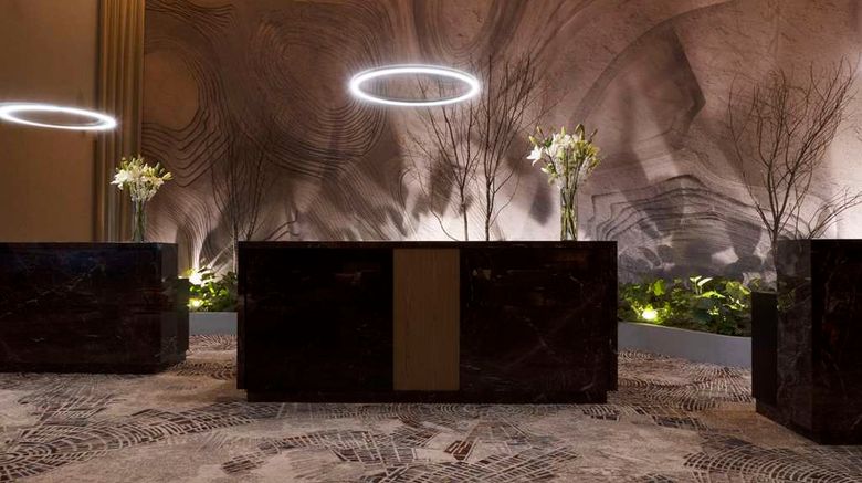 <b>NH Collection Mexico City Airport T2 Lobby</b>. Images powered by <a href="https://iceportal.shijigroup.com/" title="IcePortal" target="_blank">IcePortal</a>.