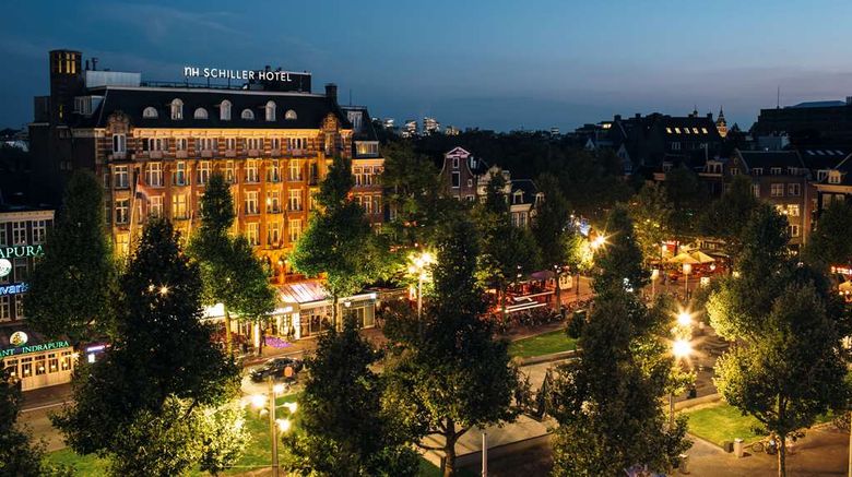 <b>NH Amsterdam Schiller Exterior</b>. Images powered by <a href="https://iceportal.shijigroup.com/" title="IcePortal" target="_blank">IcePortal</a>.
