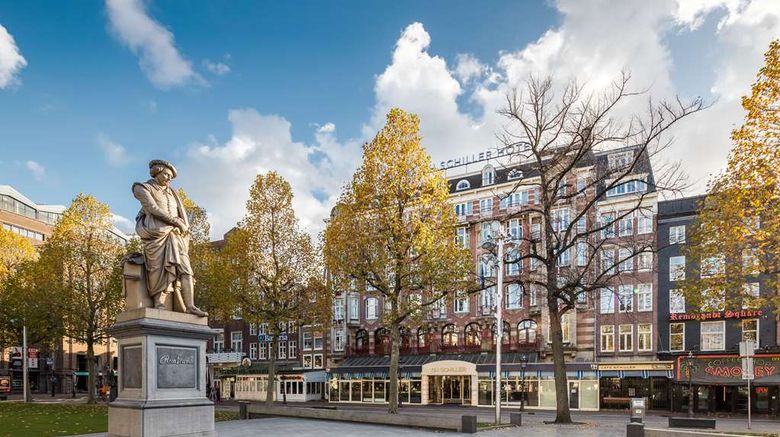 <b>NH Amsterdam Schiller Exterior</b>. Images powered by <a href="https://iceportal.shijigroup.com/" title="IcePortal" target="_blank">IcePortal</a>.