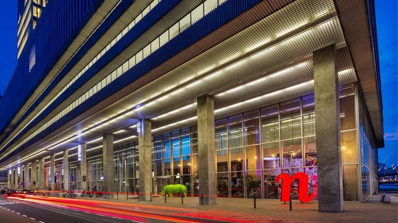 <b>nhow Rotterdam Exterior</b>. Images powered by <a href="https://iceportal.shijigroup.com/" title="IcePortal" target="_blank">IcePortal</a>.