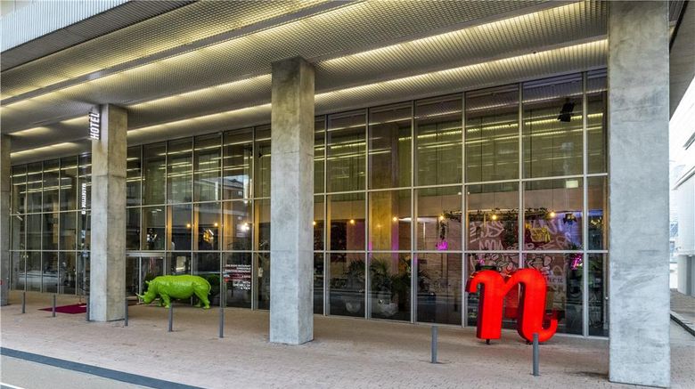 <b>nhow Rotterdam Exterior</b>. Images powered by <a href="https://iceportal.shijigroup.com/" title="IcePortal" target="_blank">IcePortal</a>.