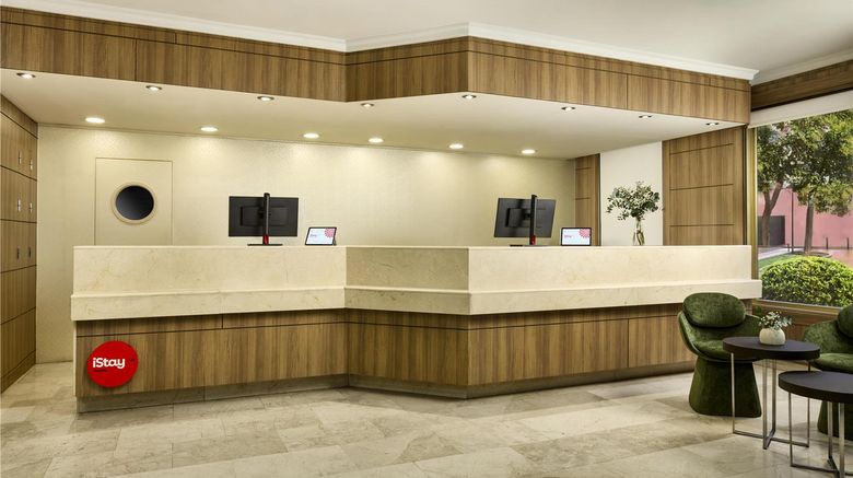 <b>iStay by NH Zaragoza Sport Hotel Lobby</b>. Images powered by <a href="https://iceportal.shijigroup.com/" title="IcePortal" target="_blank">IcePortal</a>.