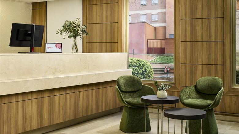 <b>iStay by NH Zaragoza Sport Hotel Lobby</b>. Images powered by <a href="https://iceportal.shijigroup.com/" title="IcePortal" target="_blank">IcePortal</a>.