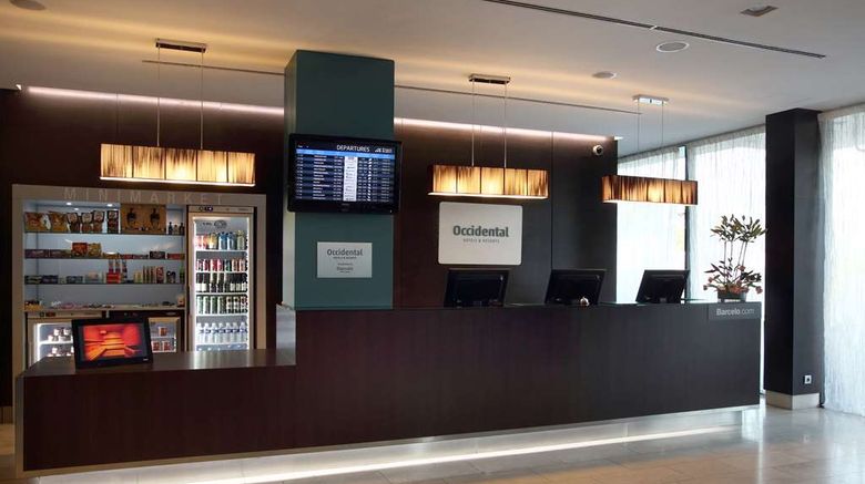 <b>Occidental Praha Five Lobby</b>. Images powered by <a href="https://iceportal.shijigroup.com/" title="IcePortal" target="_blank">IcePortal</a>.