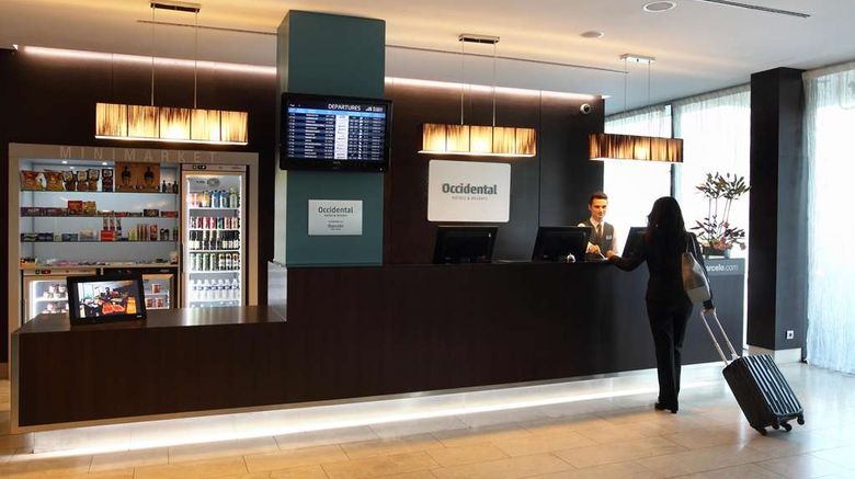 <b>Occidental Praha Five Lobby</b>. Images powered by <a href="https://iceportal.shijigroup.com/" title="IcePortal" target="_blank">IcePortal</a>.