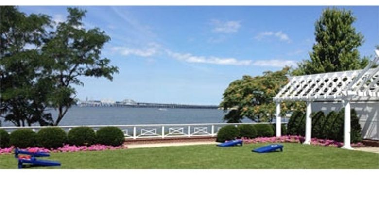 <b>The Inn at the Chesapeake Bay Beach Club Exterior</b>. Images powered by <a href="https://iceportal.shijigroup.com/" title="IcePortal" target="_blank">IcePortal</a>.