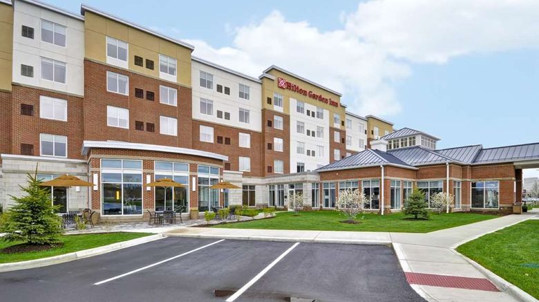 Hilton Garden Inn Detroit Troy Exterior. Images powered by <a href="https://iceportal.shijigroup.com" target="_blank" rel="noopener">Ice Portal</a>.