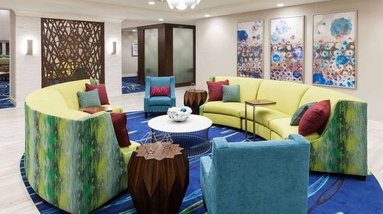<b>Homewood Suites by Hilton Cape Canaveral Lobby</b>. Images powered by <a href="https://iceportal.shijigroup.com/" title="IcePortal" target="_blank">IcePortal</a>.