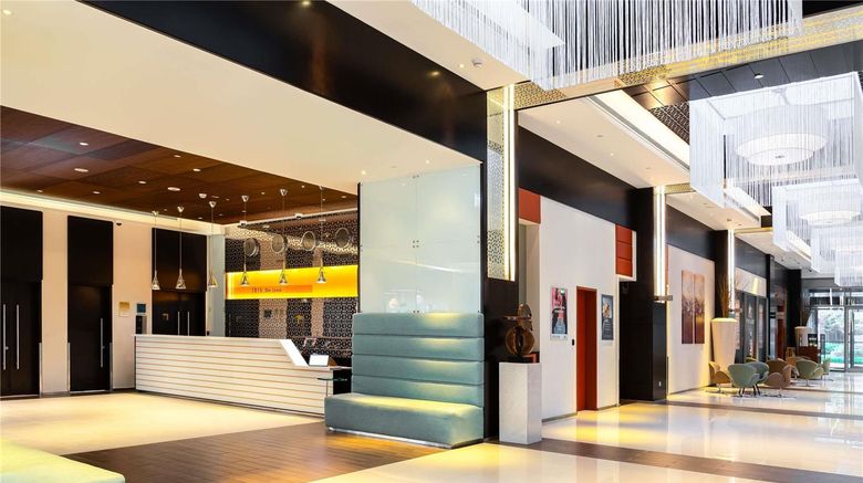<b>Ibis One Central Dubai Exterior</b>. Images powered by <a href="https://iceportal.shijigroup.com/" title="IcePortal" target="_blank">IcePortal</a>.