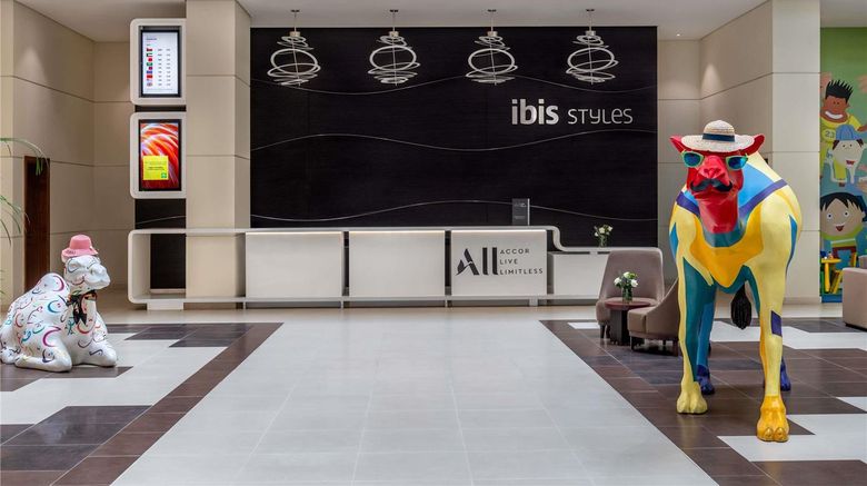 <b>Ibis Styles Dragon Mart Dubai Hotel Exterior</b>. Images powered by <a href="https://iceportal.shijigroup.com/" title="IcePortal" target="_blank">IcePortal</a>.