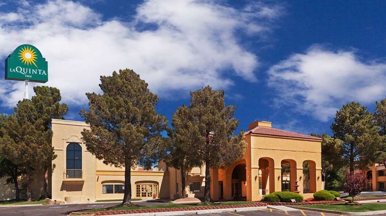 <b>La Quinta Inn Las Cruces Mesilla Valley Exterior</b>. Images powered by <a href="https://iceportal.shijigroup.com/" title="IcePortal" target="_blank">IcePortal</a>.