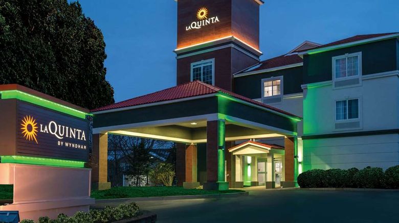 La Quinta Inn  and  Suites Albany Exterior. Images powered by <a href="https://iceportal.shijigroup.com" target="_blank" rel="noopener">Ice Portal</a>.