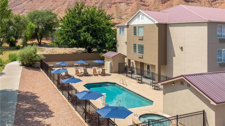 <b>La Quinta Inn & Suites Moab Exterior</b>. Images powered by <a href="https://iceportal.shijigroup.com/" title="IcePortal" target="_blank">IcePortal</a>.