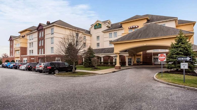 La Quinta Inn  and  Suites Islip/MacArthur Exterior. Images powered by <a href="https://iceportal.shijigroup.com" target="_blank" rel="noopener">Ice Portal</a>.