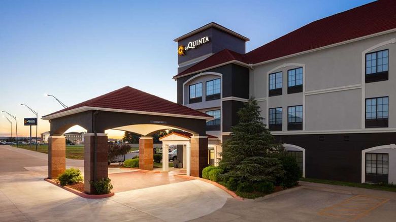<b>La Quinta Inn & Suites Woodward Exterior</b>. Images powered by <a href="https://iceportal.shijigroup.com/" title="IcePortal" target="_blank">IcePortal</a>.