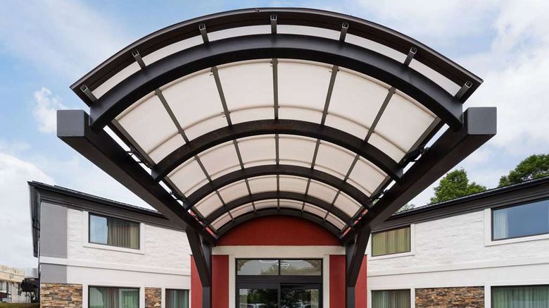 <b>La Quinta Inn Buffalo Airport Exterior</b>. Images powered by <a href="https://iceportal.shijigroup.com/" title="IcePortal" target="_blank">IcePortal</a>.