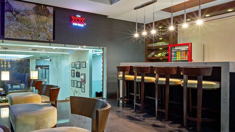 <b>Wyndham Garden Cancun Downtown Restaurant</b>. Images powered by <a href="https://iceportal.shijigroup.com/" title="IcePortal" target="_blank">IcePortal</a>.