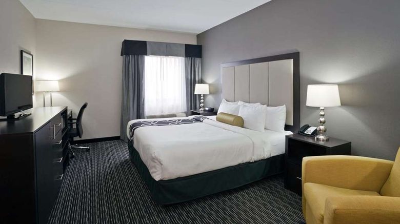 <b>La Quinta Inn at Detroit Metro Airport Room</b>. Images powered by <a href="https://iceportal.shijigroup.com/" title="IcePortal" target="_blank">IcePortal</a>.