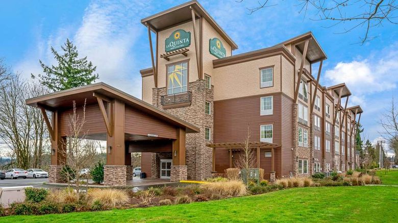 <b>La Quinta Inn & Suites Tumwater - Olympia Exterior</b>. Images powered by <a href="https://iceportal.shijigroup.com/" title="IcePortal" target="_blank">IcePortal</a>.