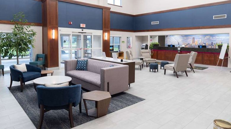 <b>La Quinta Inn/Stes Bannockburn-Deerfield Lobby</b>. Images powered by <a href="https://iceportal.shijigroup.com/" title="IcePortal" target="_blank">IcePortal</a>.