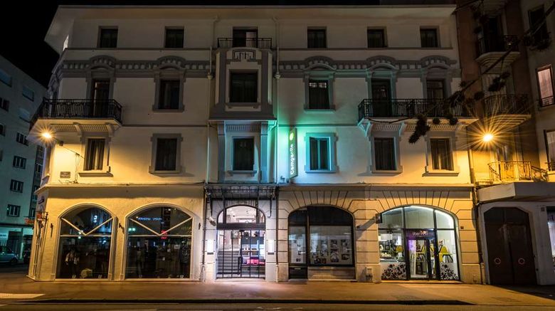 <b>Campanile Annecy Centre Gare Exterior</b>. Images powered by <a href="https://iceportal.shijigroup.com/" title="IcePortal" target="_blank">IcePortal</a>.